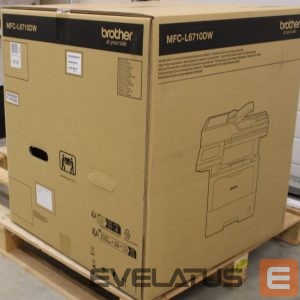 Spausdintuvai Brother  SALE OUT.  MFC-L6710DW All-In-One Mono Laser Printer with Fax |  All-In-One | MFC-L6710DW | Laser | Mono | Multicunction Printer | A4 | Wi-Fi | Grey | DAMAGED PACKAGING 