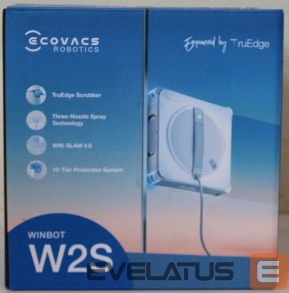 Nešiojamas kompiuteris Ecovacs SALE OUT. | Window Cleaning Robot | WINBOT W2S | Corded | 8000 Pa | White | DEMO