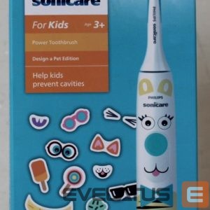 Dantų šepetėlis Philips  SALE OUT.  HX3601/01 Sonicare Sonic Electric Toothbrush, White |  Sonicare Sonic Electric Toothbrush | HX3601/01 | Warranty 24 month(s) | Rechargeable | For children | Number of brush heads included 1 | Number of teeth brushing modes 1 | White | DAMAGED PACKAGING 