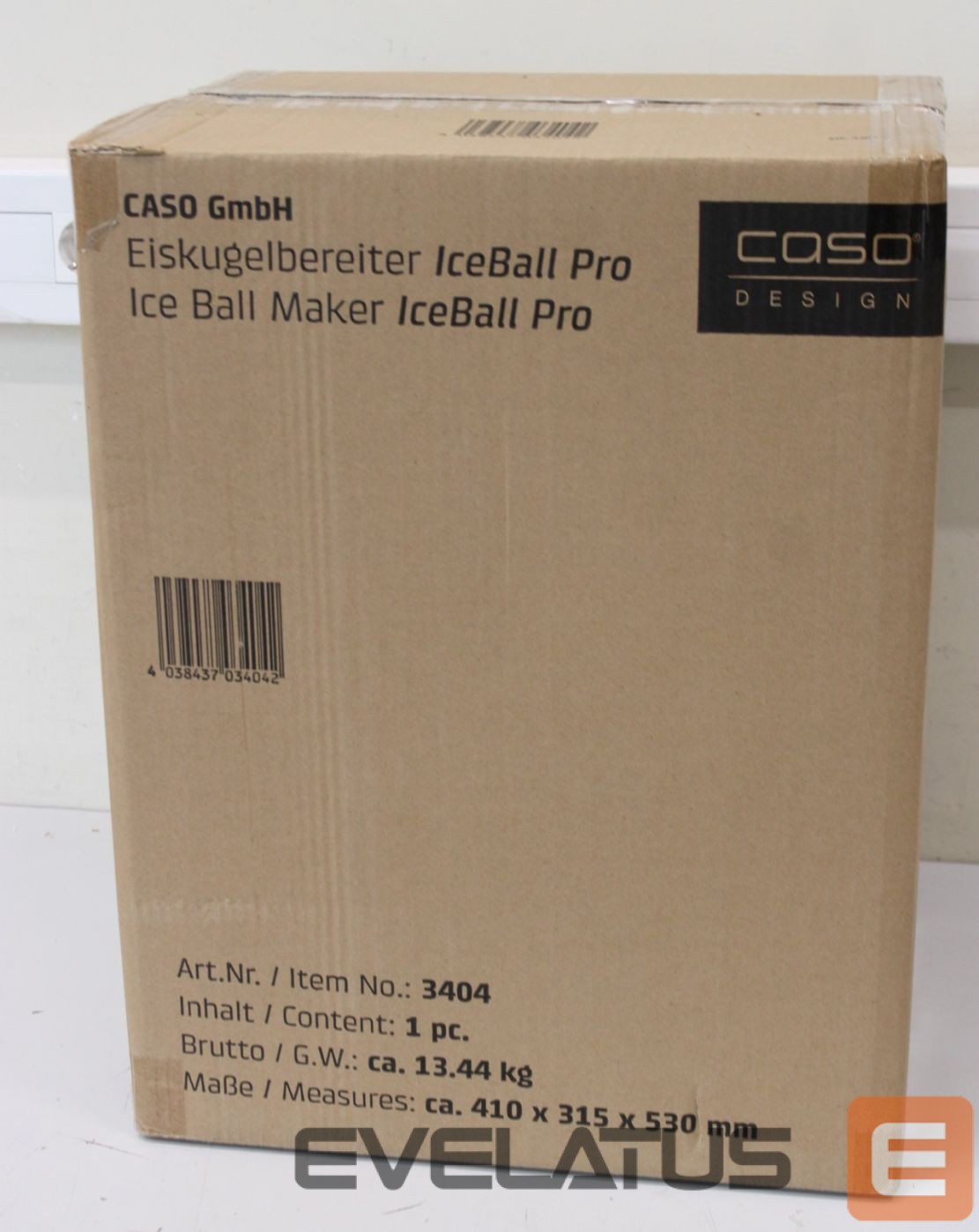 Kiti smulkūs buitiniai prietaisai Caso SALE OUT. Ice Ball Maker | IceBall Pro | Power 130 W | Capacity 1.3 L | Matt Black | USED, DIRTY