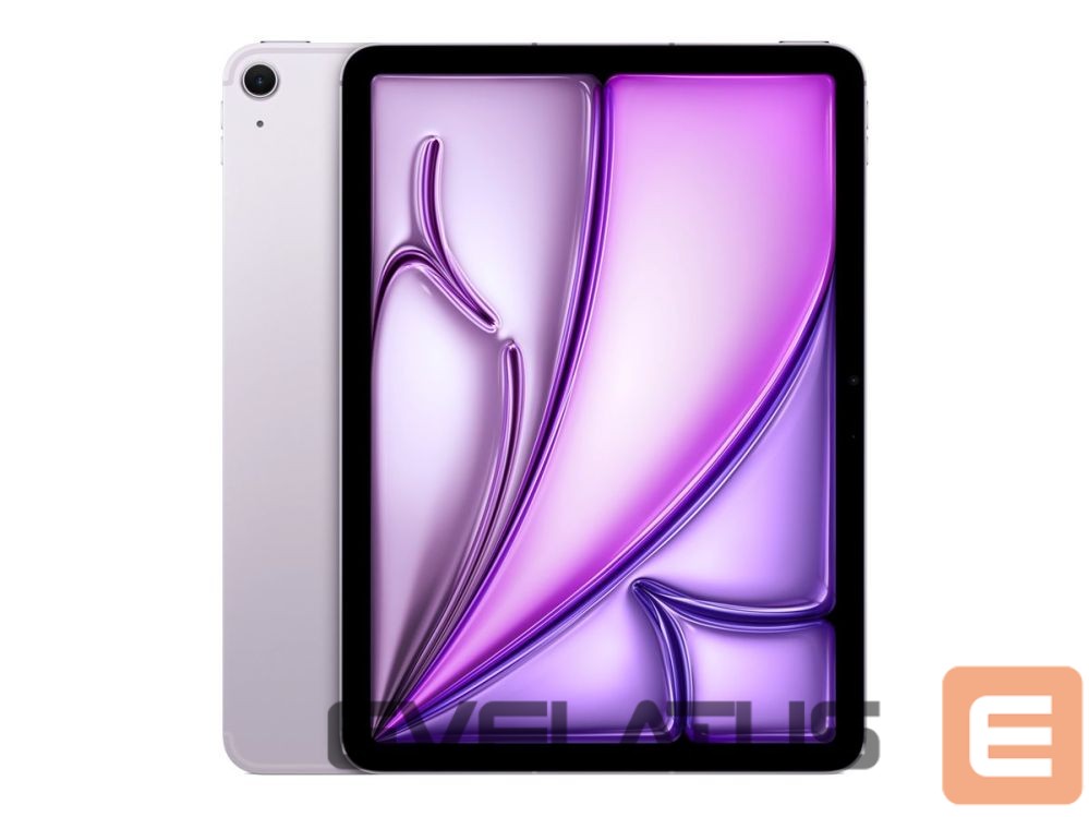 Planšetiniai kompiuteriai Apple | iPad Air Wi-Fi + Cellular | Purple | 11 " | 2360 x 1640 pixels | IPS | | 12 GB | M4 | 256 GB | 3G | 4G | 5G | Wi-Fi | Front camera | 12 MP | Rear camera | 12 MP | Bluetooth | 6.0 | iPadOS | 26