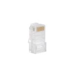 Adapteris Lanberg  Plug RJ45 CAT.5E UTP plug 8P8C, 100 pcs | PLU-5000 | Transparent 
