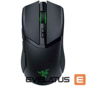 Kompiuterio pelė Razer  Razer Cobra Pro Wireless Gaming Mouse, Razer Focus Pro 30K Optical Sensor, 30000 DPI, Optical Mouse Switches Gen-3, 77g Weight, 10 Customizable Controls, Chroma  Lighting, Razer HyperSpeed Wireless, BT, Speedflex Cable Type C, Up to 170 hours battery Black