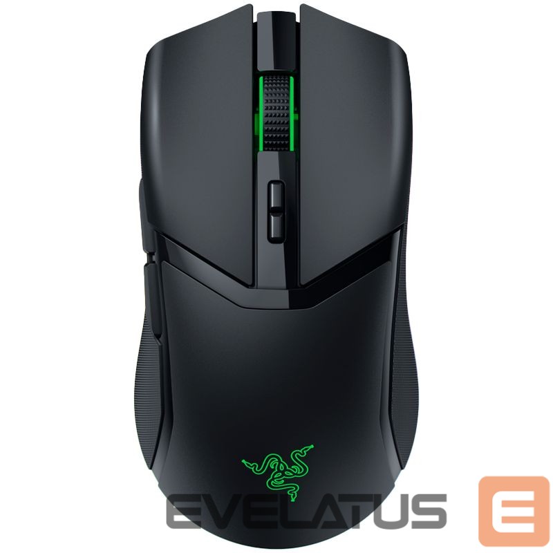 Kompiuterio pelė Razer Razer Cobra Pro Wireless Gaming Mouse, Razer Focus Pro 30K Optical Sensor, 30000 DPI, Optical Mouse Switches Gen-3, 77g Weight, 10 Customizable Controls, Chroma Lighting, Razer HyperSpeed Wireless, BT, Speedflex Cable Type C, Up to 170 hours battery Black