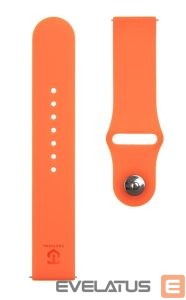 Dirželis Tactical  22mm Silicone Watch Strap and Watch Band Orange