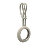 Smart tag priedas iLike  AirTag Silicone Keychain Loop Case White