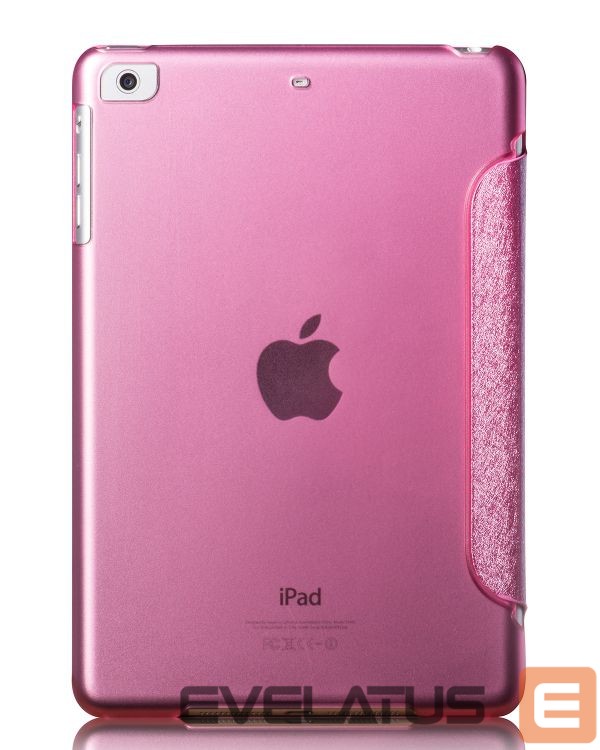 Knygos tipo dėklas Hoco Apple iPad mini 2/3 Ice series HA-L025 Rose Red