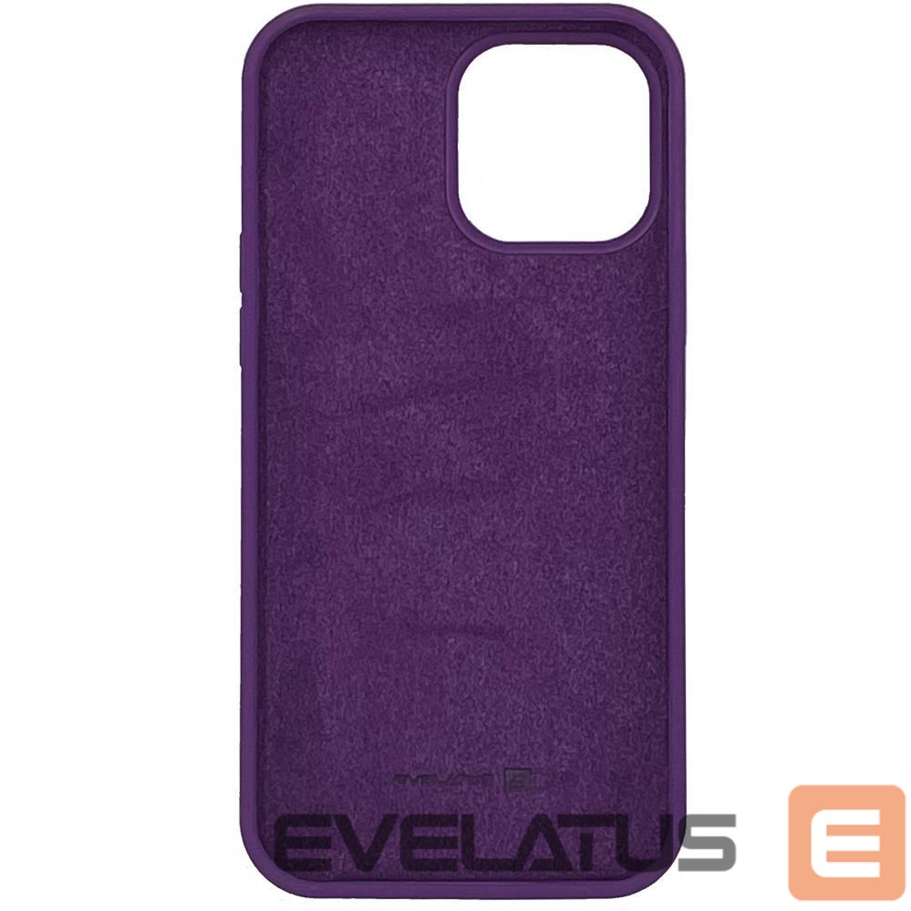 Nugarėlės dėklai Evelatus Apple Evelatus iPhone 13 Pro Max Premium Soft TouchSilicone Case Purple