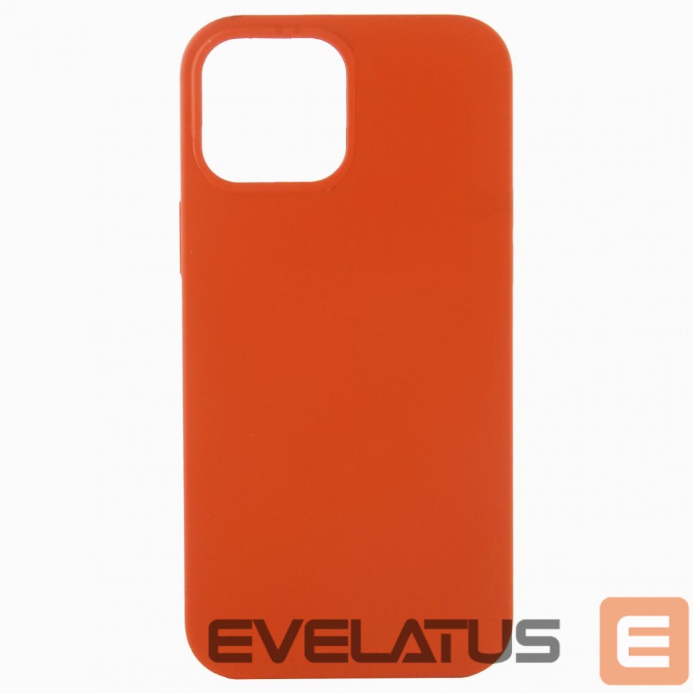 Nugarėlės dėklai Evelatus Apple iPhone 13 Pro Max Premium Soft Touch Silicone Case Orange