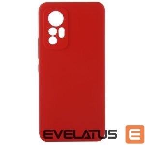 Nugarėlės dėklai Evelatus Xiaomi 12 Pro Premium Soft Touch Silicone Case Red