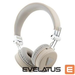 Belaidės ausinės Guess  Bluetooth ENC GUBH70PGTSPSE Grained Classic Round Shape Beige