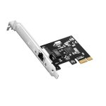 Jungikliai Cudy  PE10 NetPro Gigabit Ethernet PCIe Adapter Realtek Chipset Auto MDI MDIX Black 