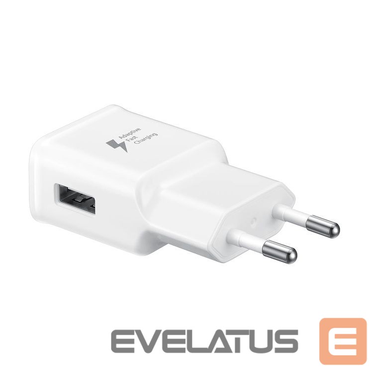 Adapteriai Samsung EP-TA200EWE Adaptive 15W Plug USB 3.1 Quick Charge 3.0 Fast Charger White (OEM) White