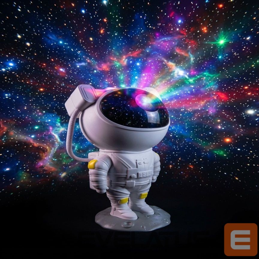 LED Prožektorius iLike A1 Astronout 360 degree Rotate Head Star Sky & Nebula projector with Remote