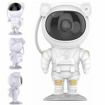 LED Prožektorius iLike  A1 Astronout 360 degree Rotate Head Star Sky & Nebula projector with Remote 