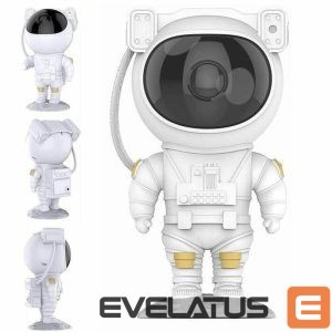 LED Prožektorius iLike  A1 Astronout 360 degree Rotate Head Star Sky & Nebula projector with Remote 