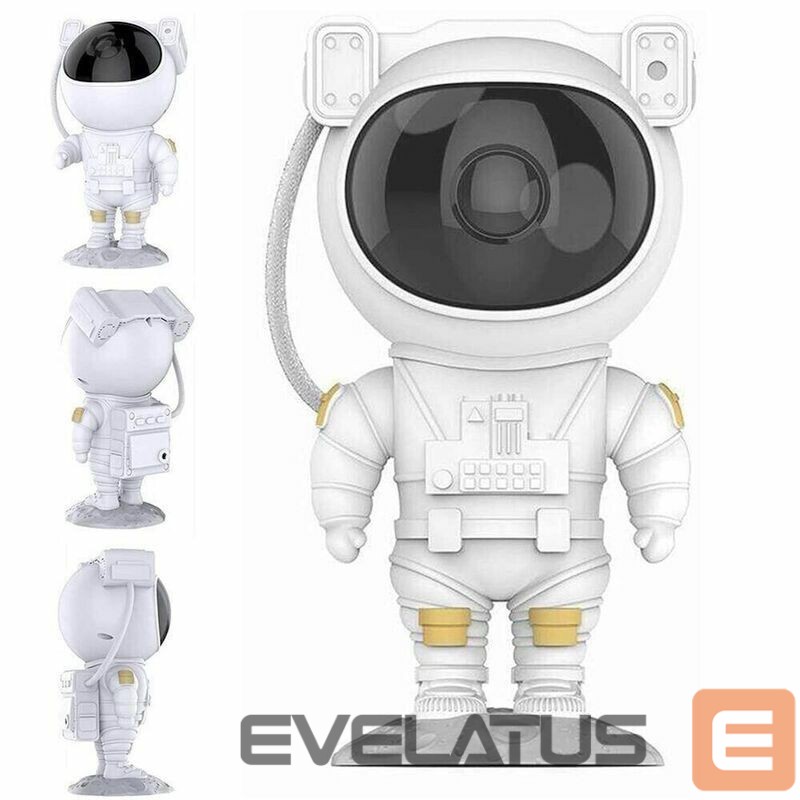 LED Prožektorius iLike A1 Astronout 360 degree Rotate Head Star Sky & Nebula projector with Remote