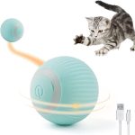 Kitas produktas iLike  iBL Interactive Pet Toy rolling ball 4.3cm with auto movement / Night LED USB-C rechargeable 