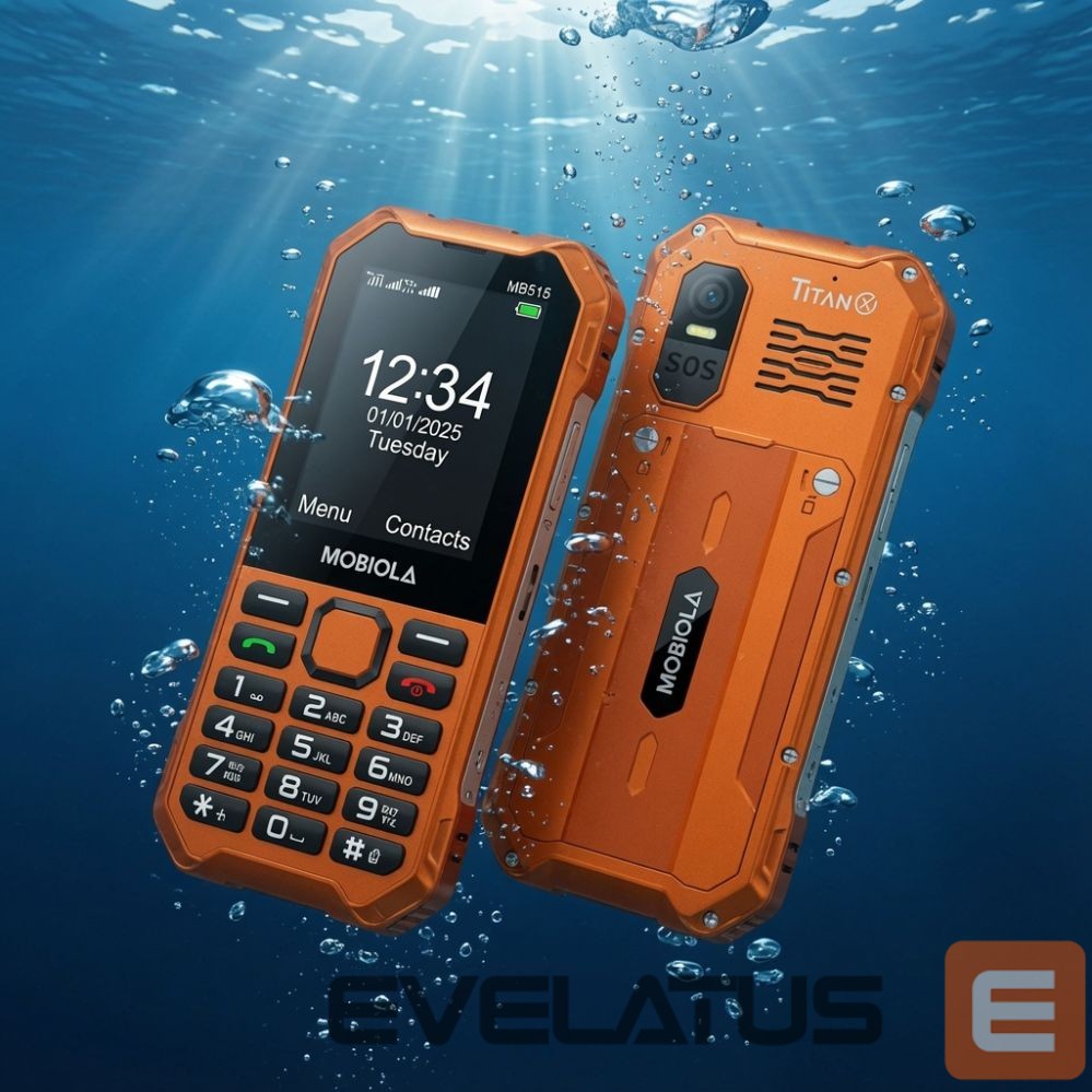 Išmanusis telefonas Mobiola MB510 TitanX Orange