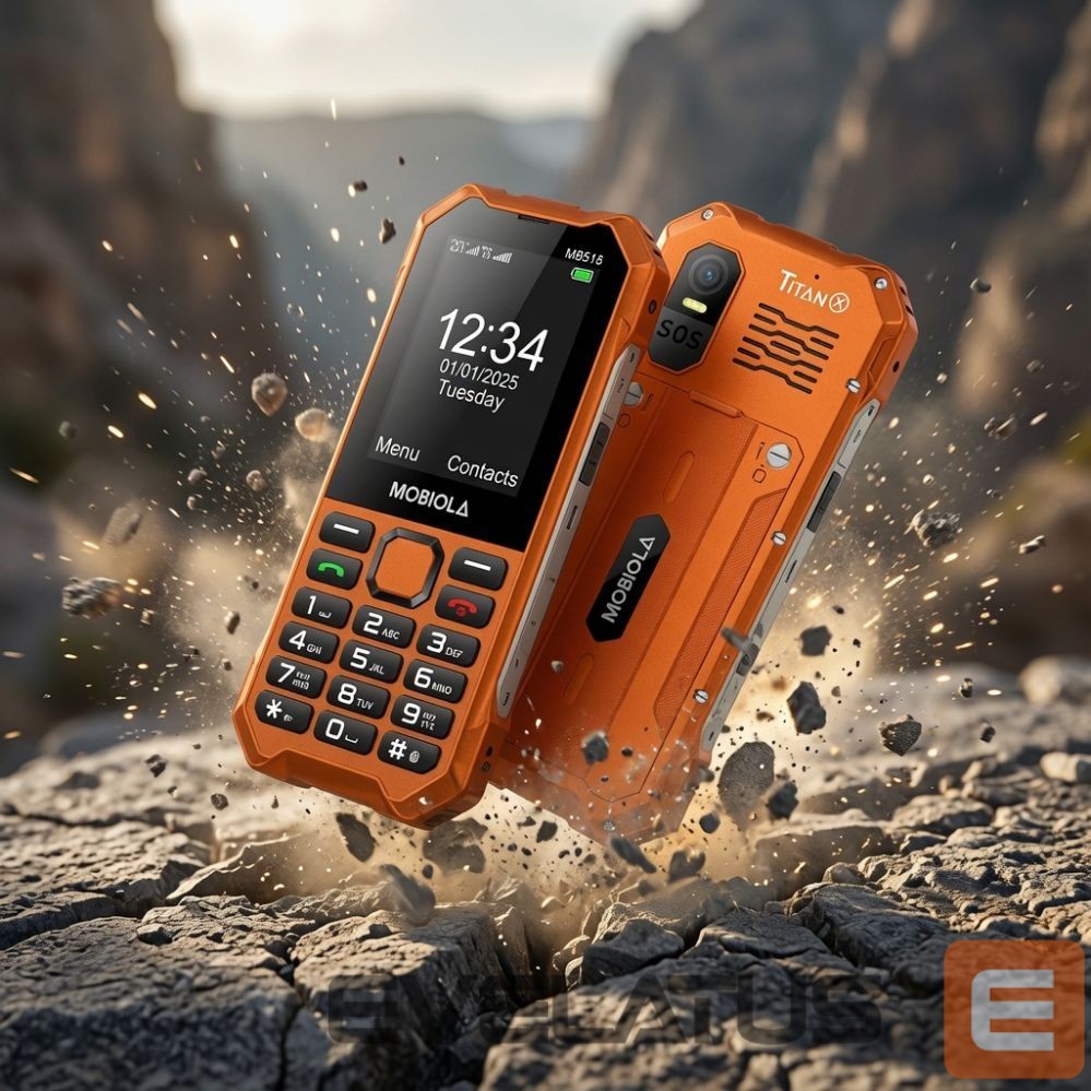 Išmanusis telefonas Mobiola MB510 TitanX Orange