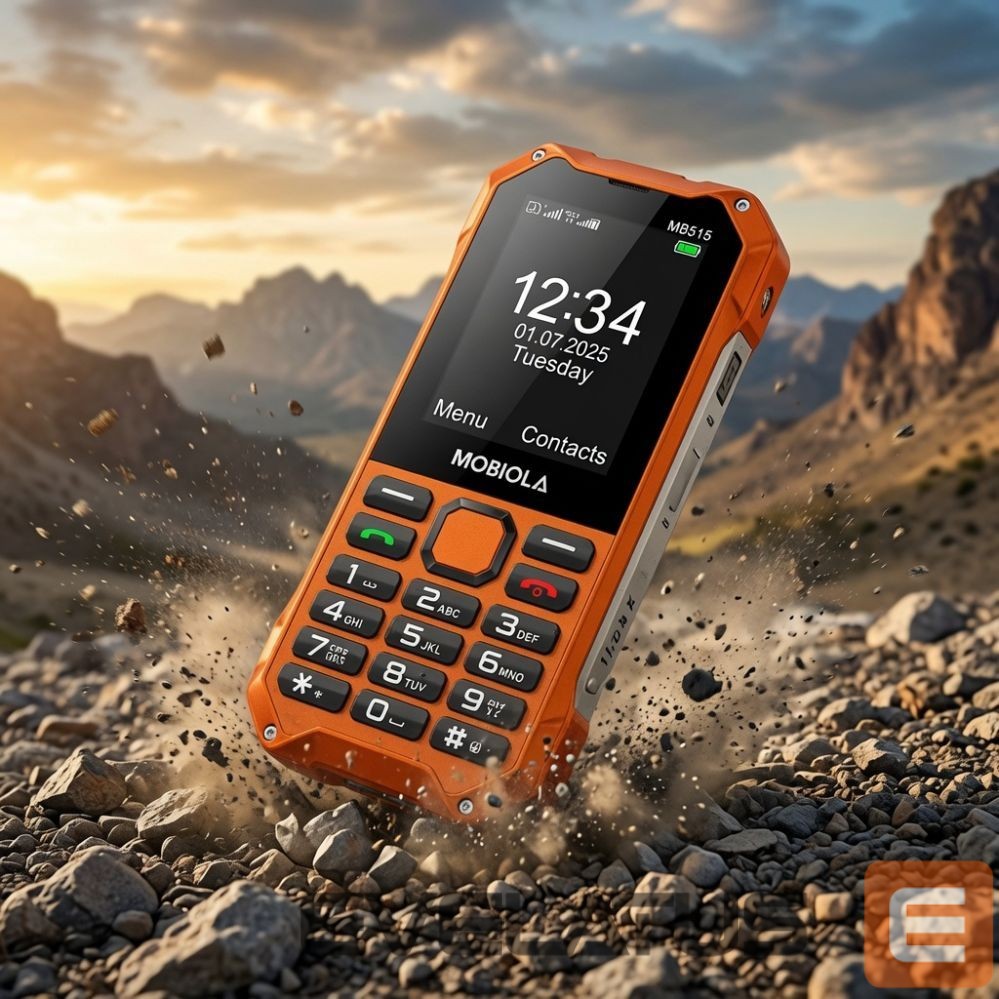 Išmanusis telefonas Mobiola MB510 TitanX Orange