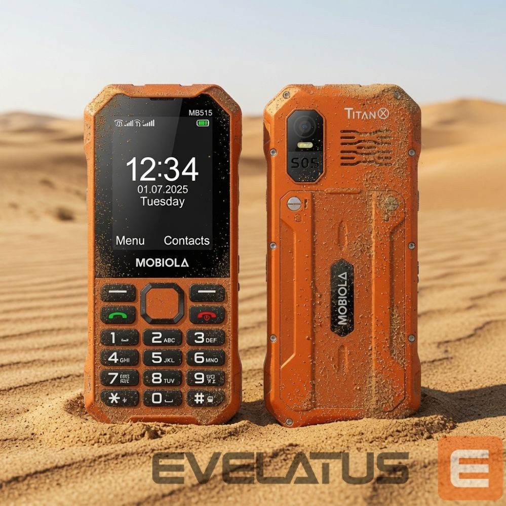 Išmanusis telefonas Mobiola MB510 TitanX Orange