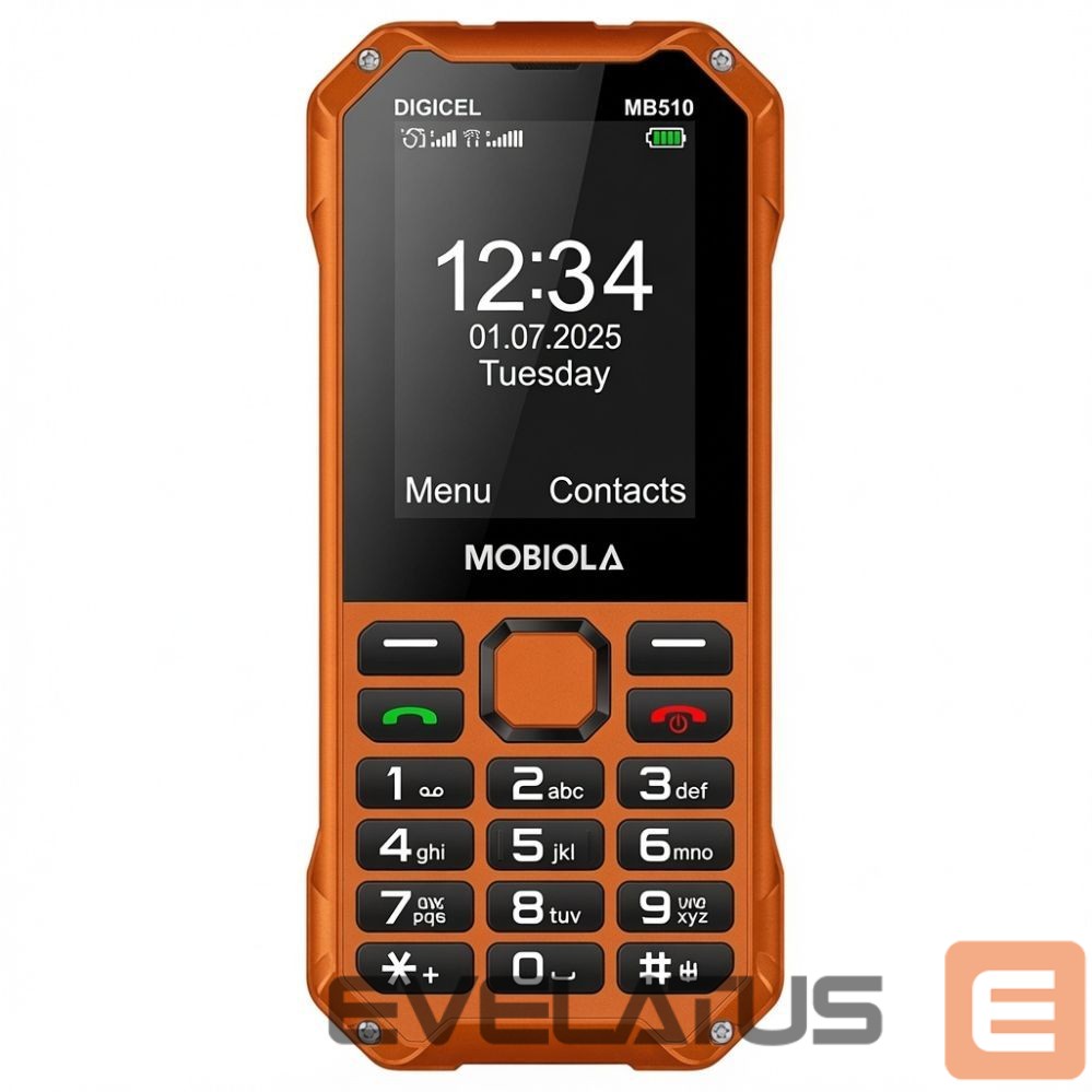 Išmanusis telefonas Mobiola MB510 TitanX Orange