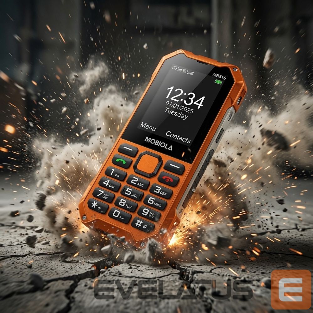 Išmanusis telefonas Mobiola MB510 TitanX Orange