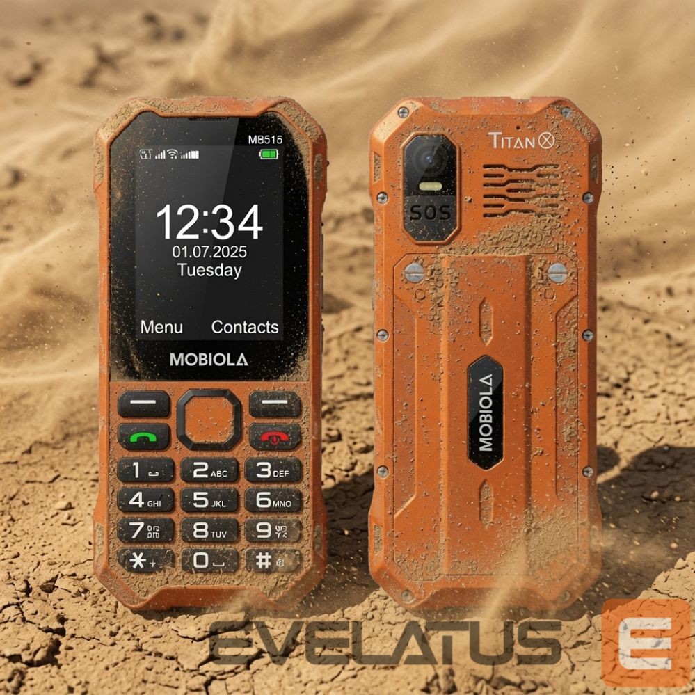 Išmanusis telefonas Mobiola MB510 TitanX Orange