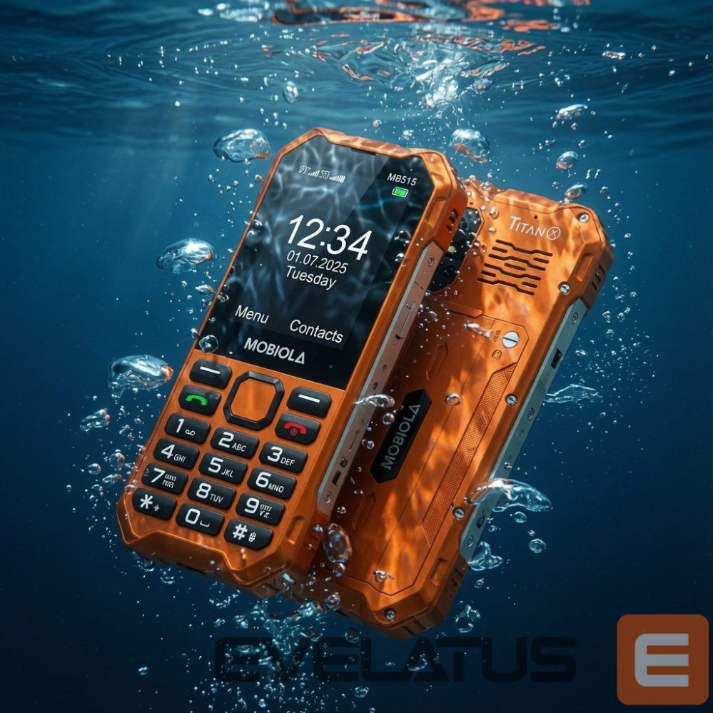 Išmanusis telefonas Mobiola MB510 TitanX Orange