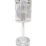 Stalinė lempa iLike  Crystal Touch RGB LED Table Lamp with Bluetooth Speaker, Ambient Night Light & Remote Control 