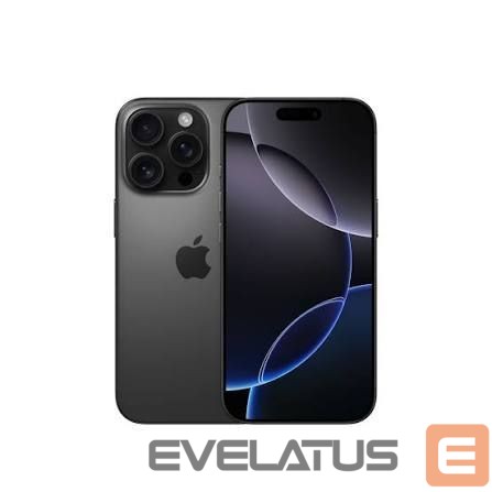 Išmanusis telefonas Apple iphone 16 Pro Max 256GB HK Dual Sim Black Titanium