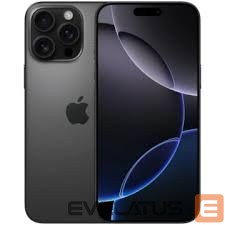 Išmanusis telefonas Apple iphone 16 Pro Max 256GB HK Dual Sim Black Titanium