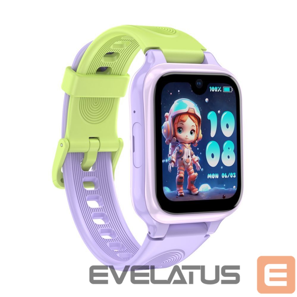 Išmanusis laikrodis LAGENIO AI Kids Watch K9 4G Purple