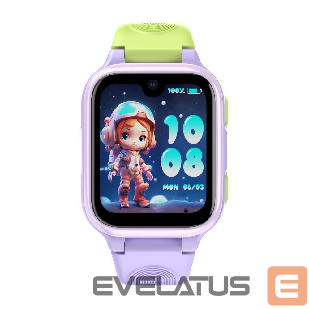 Išmanusis laikrodis LAGENIO AI Kids Watch K9 4G Purple