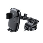 Automobiliniai įkrovikliai Acefast  IN-CAR Phone Holder With 15W FAST Wireless Charger Black