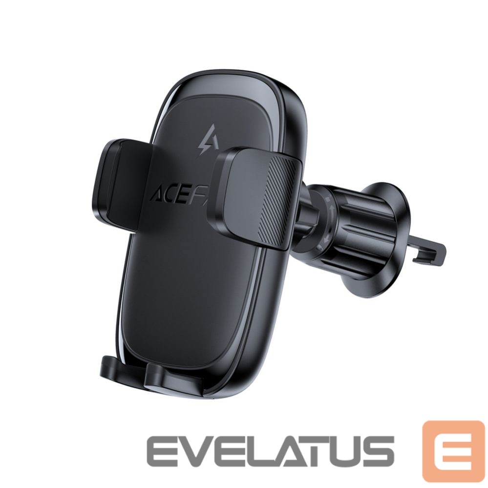 Automatinis laikiklis Acefast D48 Car Air Vent Mount with Wireless Charger Black