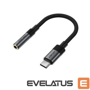 Adapteriai Acefast  USB-C to 3.5mm Acefast J12 Audio Adapter Black