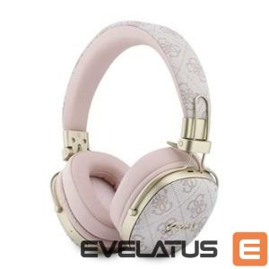 Belaidės ausinės Guess  4G Metal Script Logo ENC Wireless Headphone Black