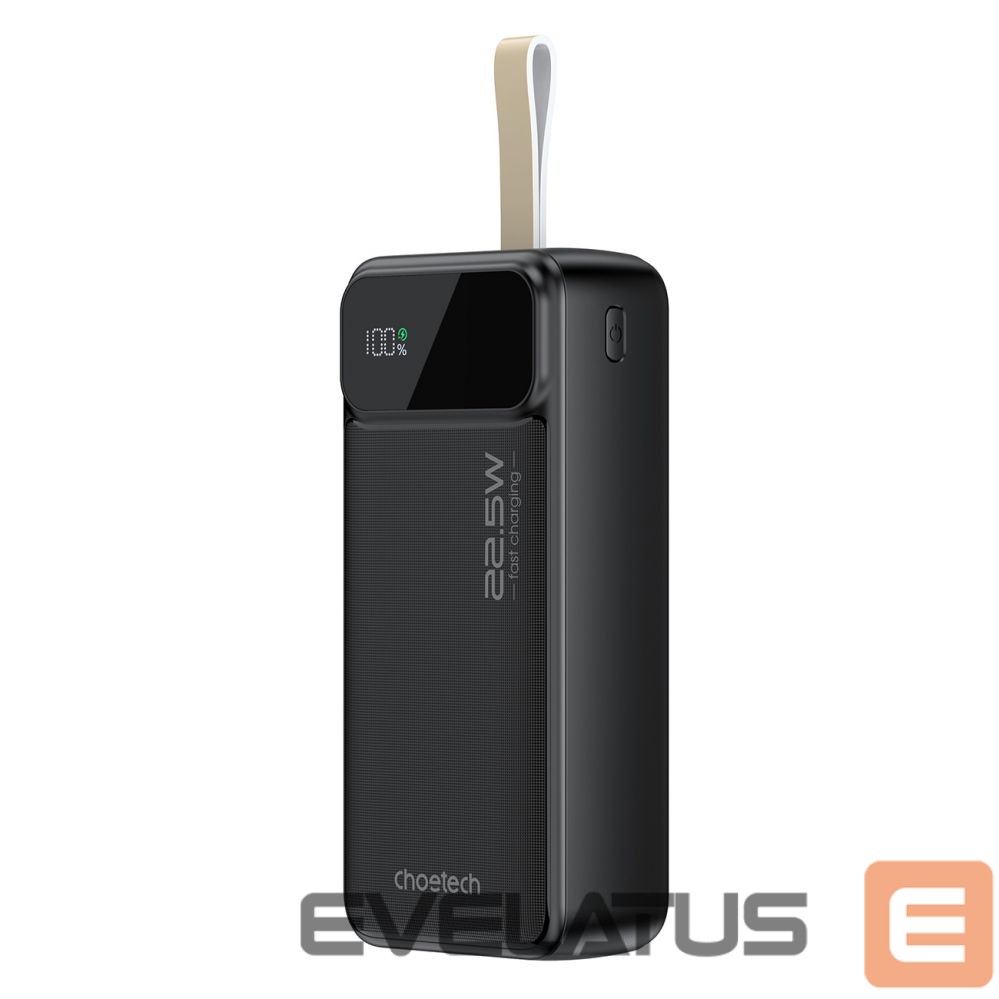 Išorinė baterija Choetech Choetech Power Bank 30000 mAh Black