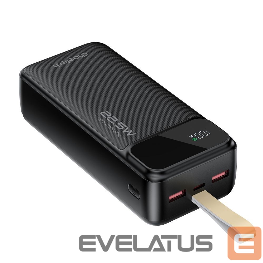 Išorinė baterija Choetech Choetech Power Bank 30000 mAh Black