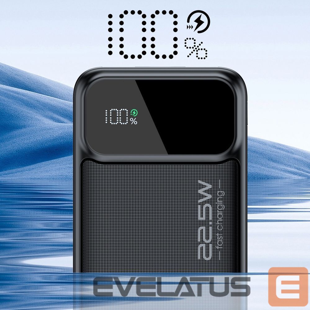 Išorinė baterija Choetech Choetech Power Bank 30000 mAh Black