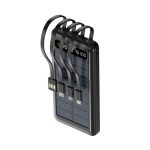 Išorinė baterija Setty  Setty solar power bank SLR-100 10000 mAh black 