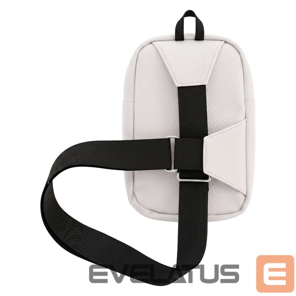 Universalus knygutės dėklas iLike Crossbody bag Urbanflex white