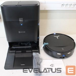 Dulkių siurblys Ecovacs  SALE OUT.  DEEBOT T80S OMNI BLACK Vacuum cleaner, Robot, Wet&Dry, 24800Pa, TruEdge 3.0, AIVI 3D 3.0, 6400 mAh, Black + Auto-empty sta |  Robotic Vacuum Cleaner | DEEBOT T80S OMNI BLACK | Wet&Dry | 6400 mAh | 24800 Pa | Black | ITEM USED, DIRTY AND SCRATCHED 