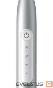 Dantų šepetėlis Oral-B  Pulsonic Slim Luxe 4000 Sonic | Electric Toothbrush | Rechargeable | For adults | Number of brush heads included 1 | Number of teeth brushing modes 3 | Platinum 
