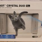 Gyvuliams PETKIT  SALE OUT. |  Purobot Crystal Duo with Camera Self-Cleaning Cat Litter Box | White | MISSING INNER PACKAGING, DEMO 